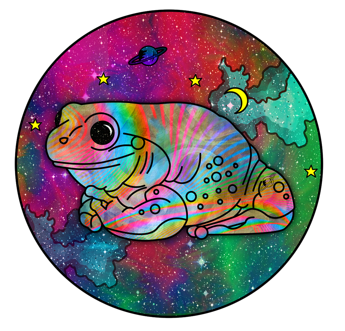 Cosmic Frog Hoodie