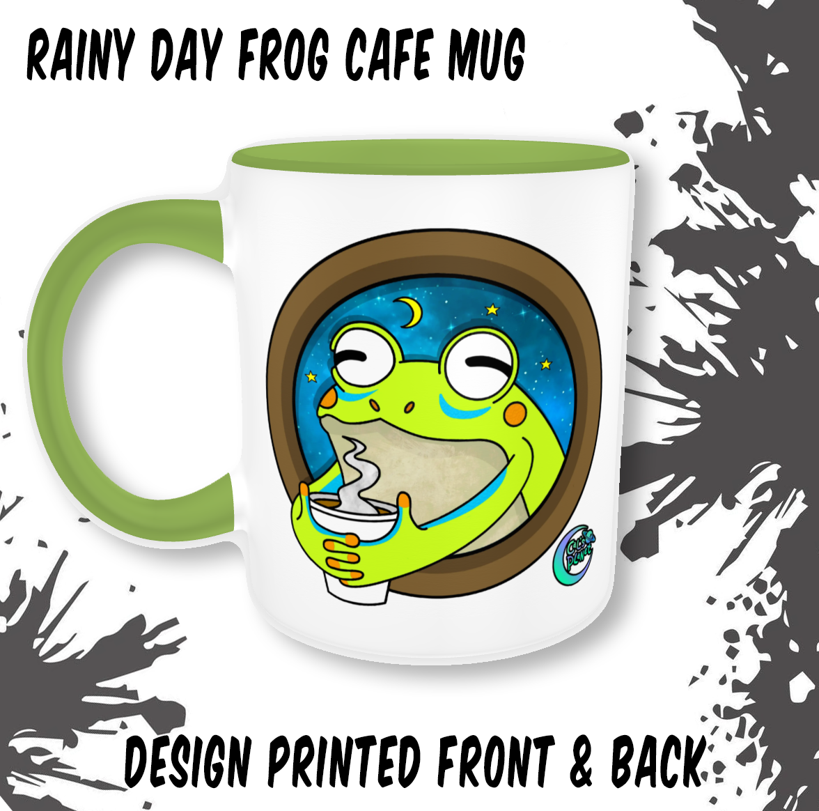 Rainy Day Cafe Two Tone Mug