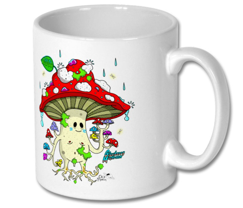 Glowberry Mushroom Mug